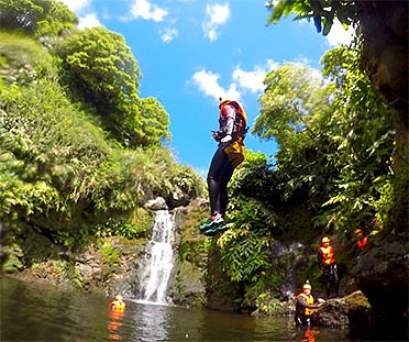 Pacote Multi - atividades Adrenalina na ilha de São Jorge - AÇores
