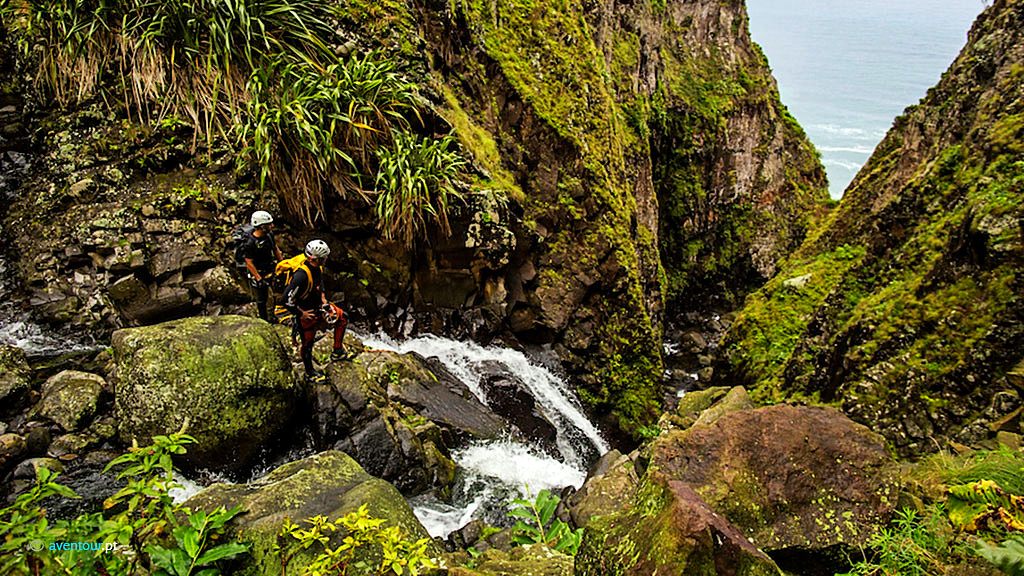 Canyoning in Sao Jorge Island - Azores