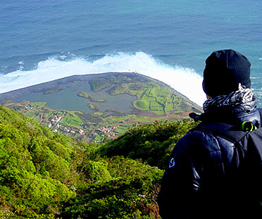 Walking Trails in Sao Jorge Island in Azores