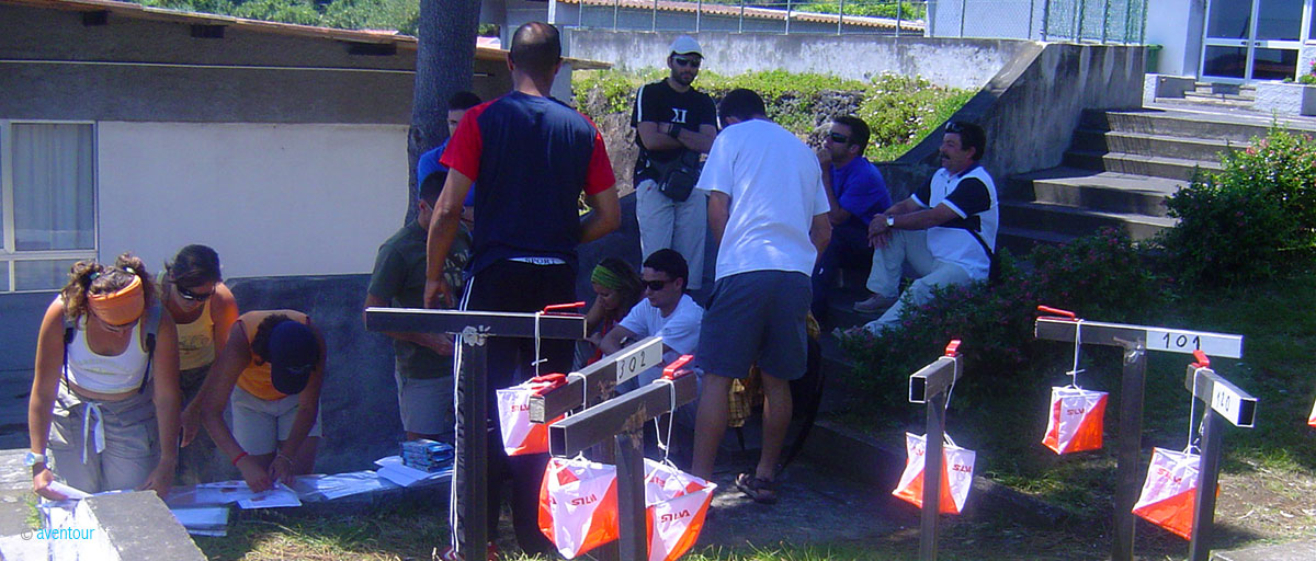 Orienteering in sao jorge island - azores