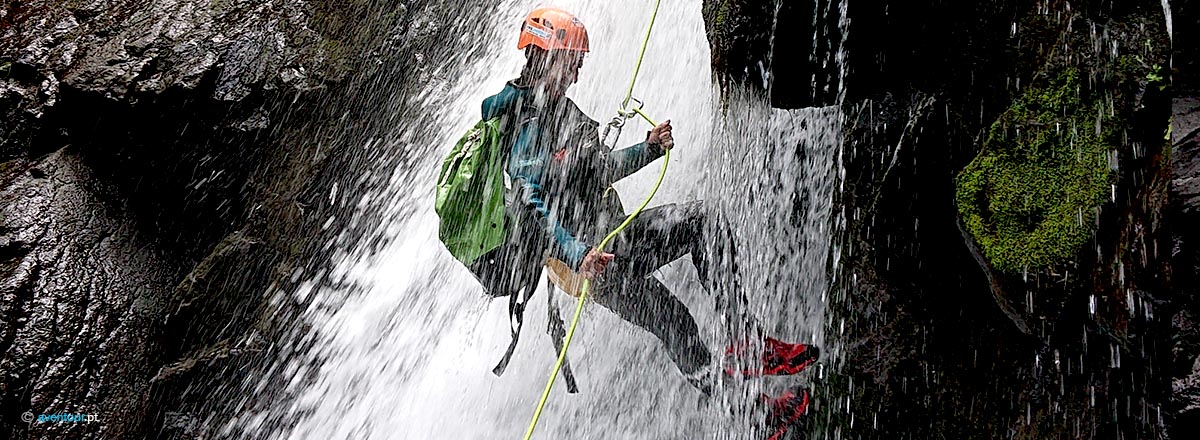 Canyoning Adventure in São Jorge Island in Azores