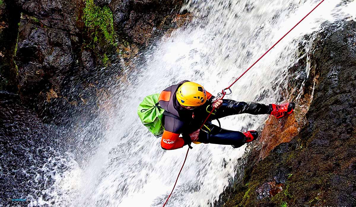 Canyoning Caldeira Santo Cristo - São Jorge - Açores