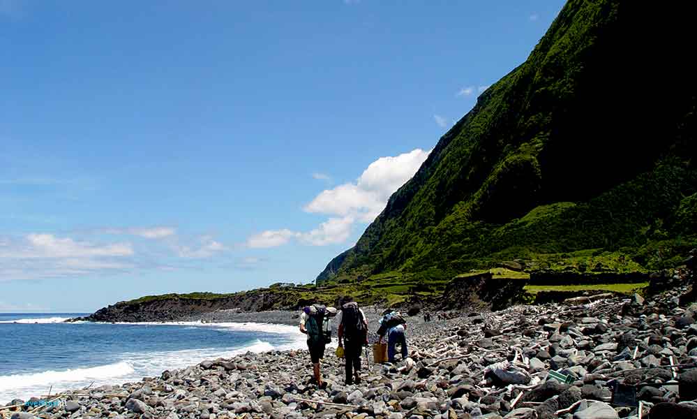 Expedições Aventura - Fajã do Sanguinhal - na Ilha de São Jorge - Açores